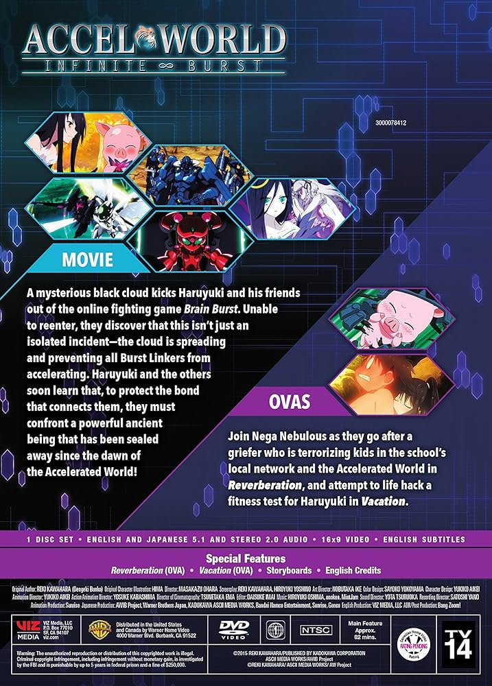 Amazon.co.jp: Accel World: Infinite Burst [DVD] : DVD